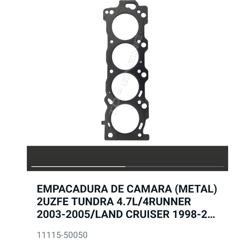 EMPACADURA Y ESTOPERA TOYOTA Main Image